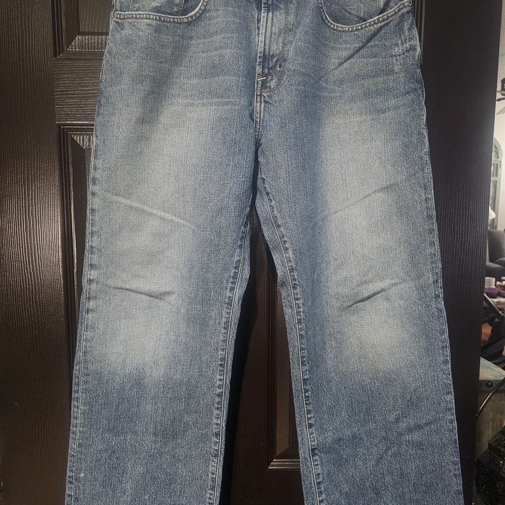 Mossimo Supply Co. Relaxed Fit Blue Jeans
